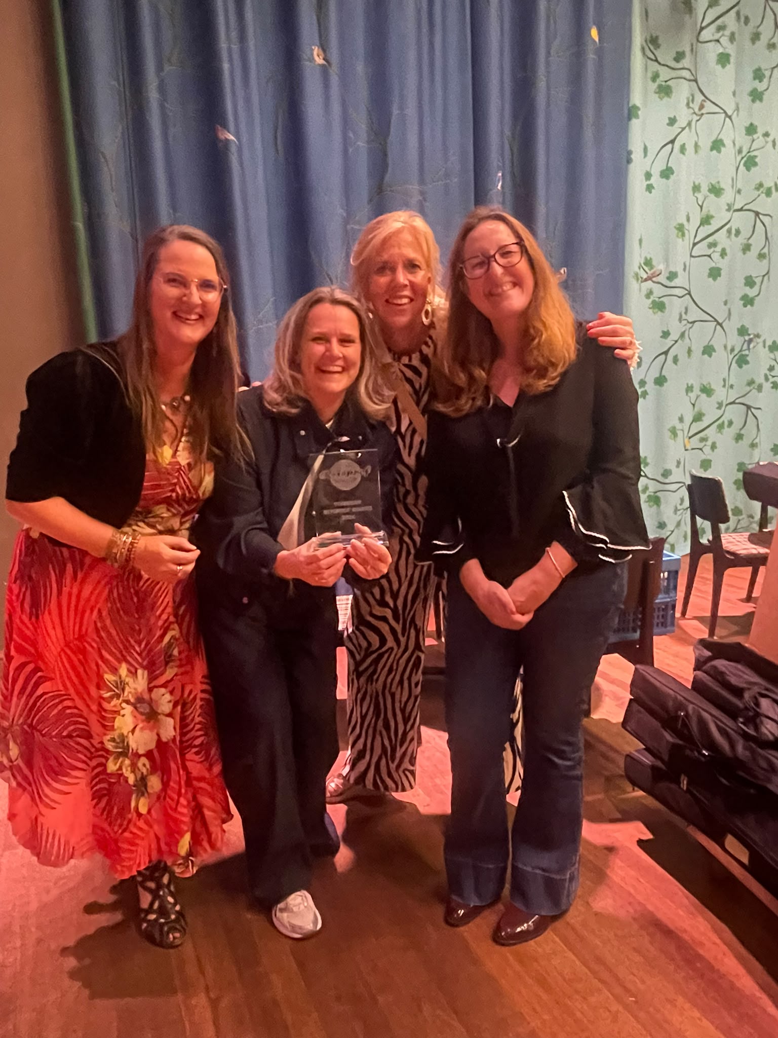 Award winners and the JAN Tourism team